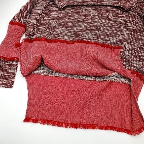 Umgee Colorblock Long Sleeve Cozy Top - Picture 5 of 8